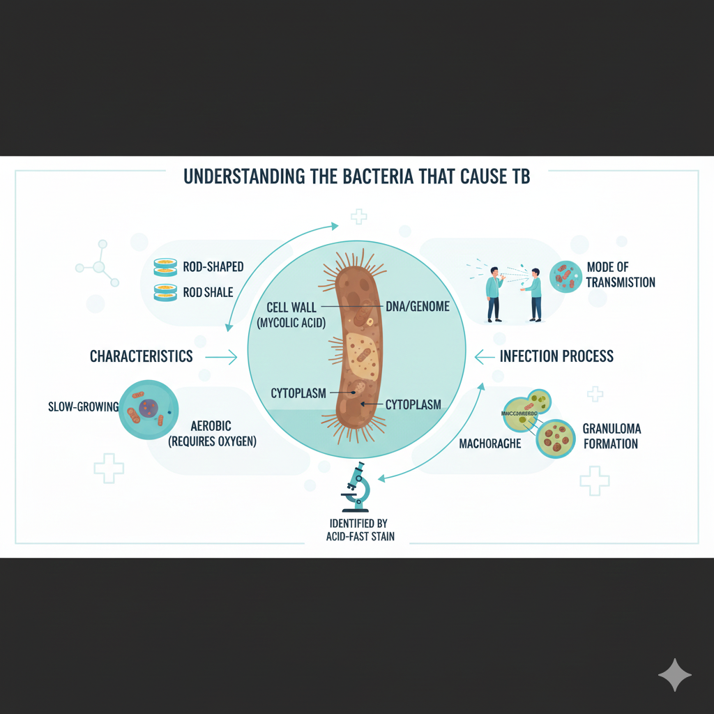 Mikroskop Mycobacterium tuberculosis